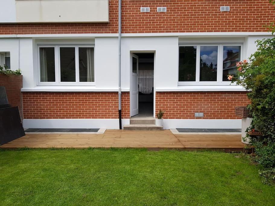La Brise Malouine Au Bord De Mer Avec Jardin Dunkirk Exterior foto